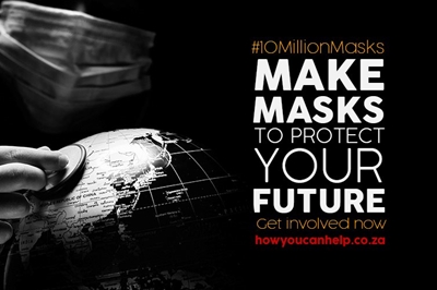 Calling all South Africans to help make #10MillionMasks