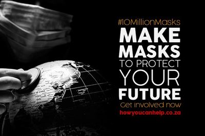 Calling all South Africans to help make #10MillionMasks