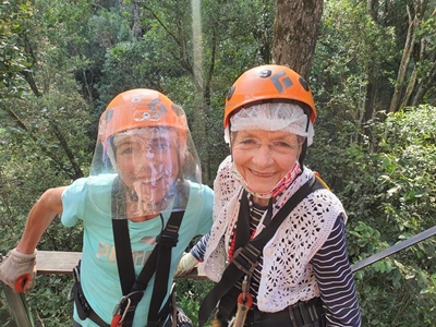 Zippy gran zings her way to 80