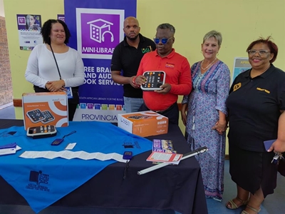 Mini library for the blind opens in Thembalethu