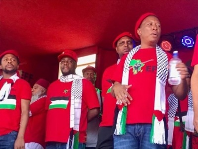 EFF says land redistribution should be proportional to population size