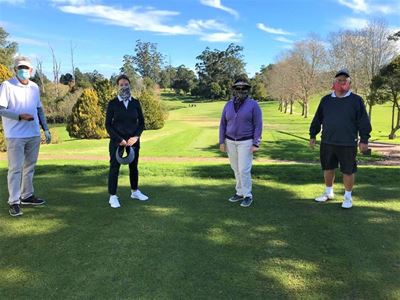Golf is custom-made for social distancing
