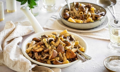 What’s for dinner? Umami mushroom rigatoni