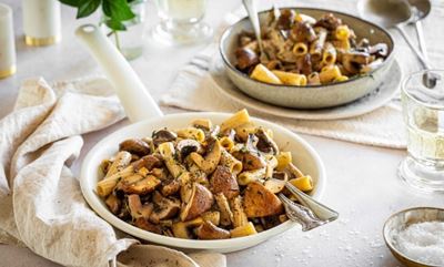 What’s for dinner? Umami mushroom rigatoni