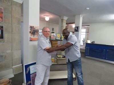Books boost for Knysna town library