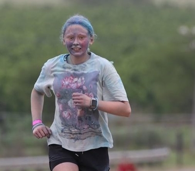 Riversdal neon color run on Friday 6 December