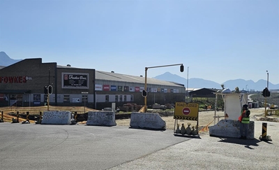 PW Botha Blvd roadworks tough on business
