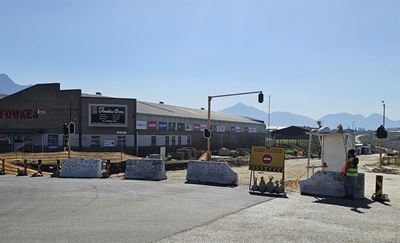 PW Botha Blvd roadworks tough on business