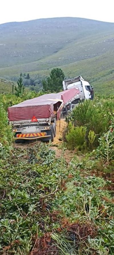 Accident on Robinson Pass