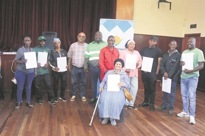 Title deeds bring joy