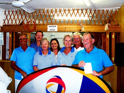 Hartenbos eerste by 'wenpaal' op Groot-Brak-rolbalbane