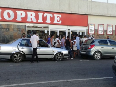 Shoprite strike in George as well 