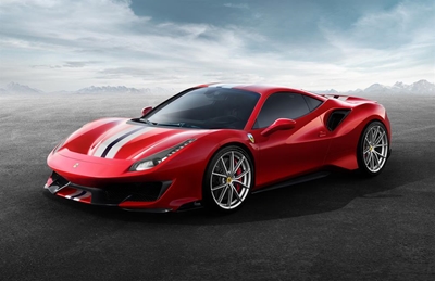 Ferrari 488 Pista a true track machine