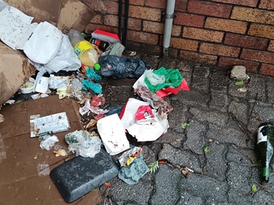 Homeless' mess addressed