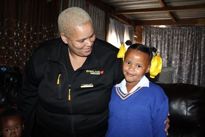 Grootskool toe vir brawe Jamie-Lee