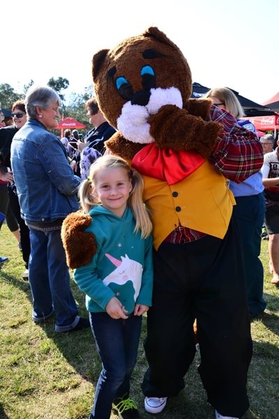Feestelike atmosfeer in Ruiterbos