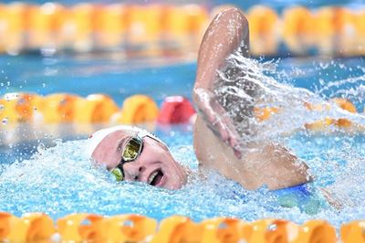 Aussie Titmus claims freestyle treble