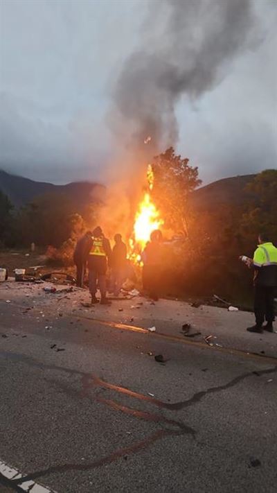 Family of six killed in fiery Tsitsikamma car crash