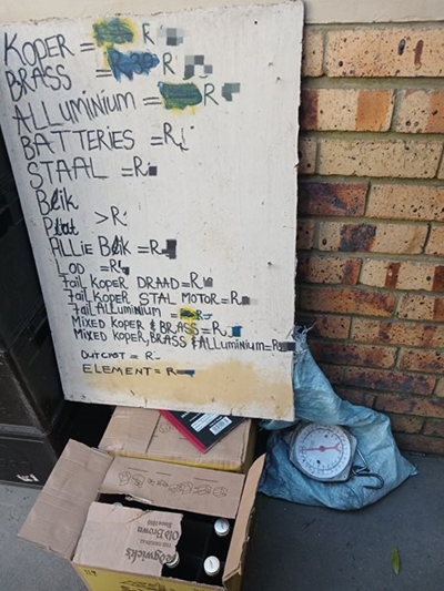 Groot Brak Polisie waarsku oor koperdiefstal