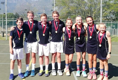 Wesbank-tennisspelers wen goud