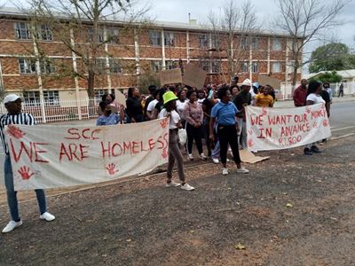 Studente betoog oor NSFAS-gelde