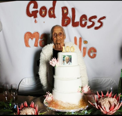 Ma Nellie vier 100 goue jare