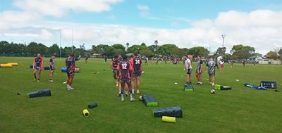 Pumas speel op Outeniquapark