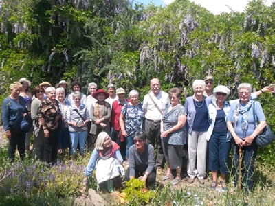 Van Wyksdorp ontvang besoek