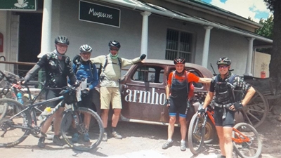 Cyclists navigate Freedom Challenge