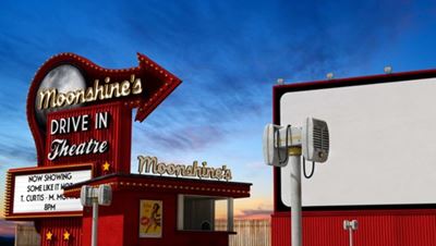 Ag Pleez Deddy, won’t you take us to the drive-in