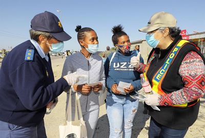 Women lead roadblock on N2