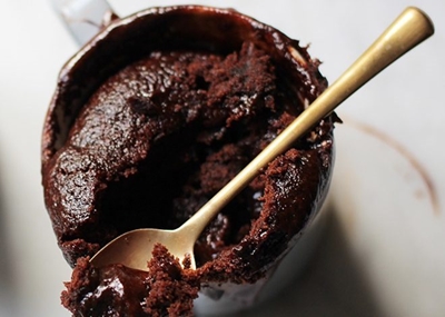 Recipe: Self-saucing chocolate mud cakes