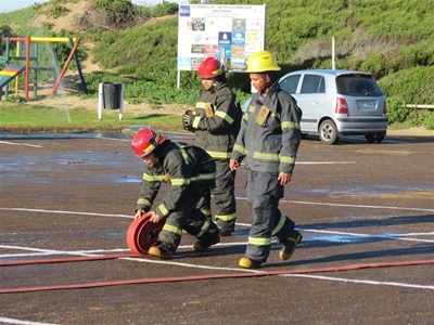 Hessequa-brandweer oefen