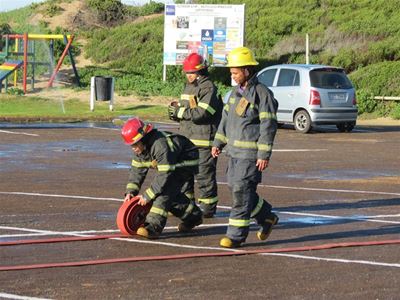 Hessequa-brandweer oefen