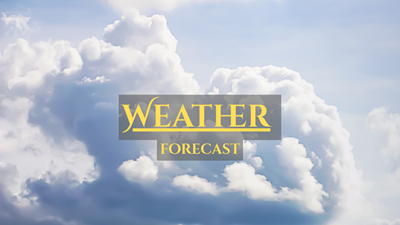 Weather on Tuesday will be cool and partly cloudy