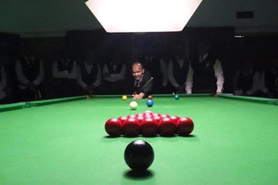 Eden snooker players take the cue