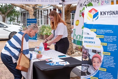 Knysna Book Festival enables book donations to Ket-supported preschools