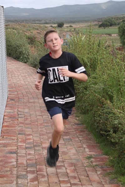 Jong William weer 1ste in Parkrun