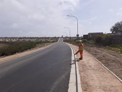 Rosedale Access Road close to completion