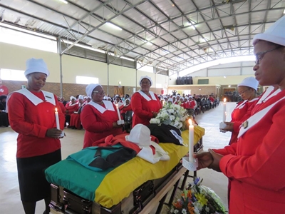 Struggle veteran laid to rest