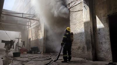 Another Joburg CBD building up in flames