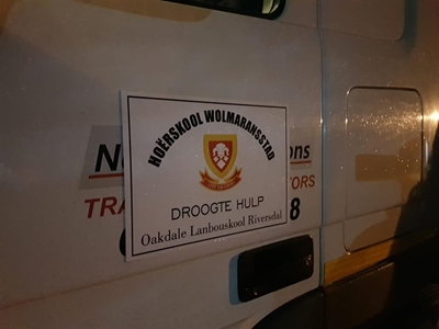 Hoër Landbouskool Oakdale droogte hulp