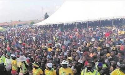 Covid-19 precautions not adhered to at various political rallies