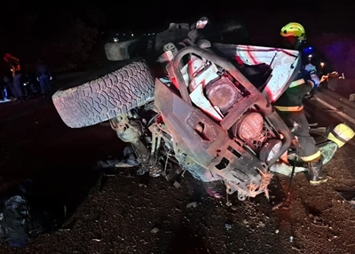 Emergency services respond to N2 accident