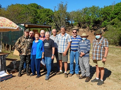 'n Voltal vir Bennie van den Heever by skietoefening