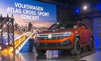 VW shows new SUV with Atlas Cross Sport