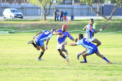 Opwindende rugby op sportterrein