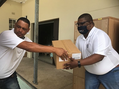 Distell George donates sanitiser to George Hospital