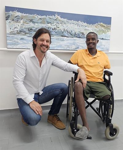 Auction for building collapse survivor