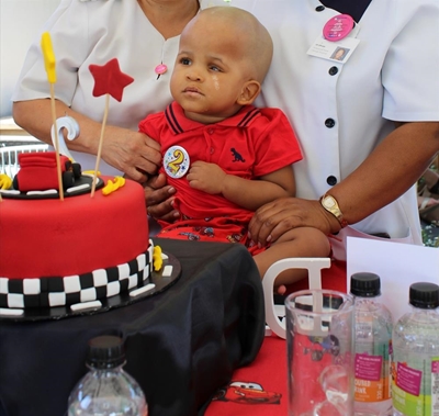 George Hospital’s little charmer turns 2